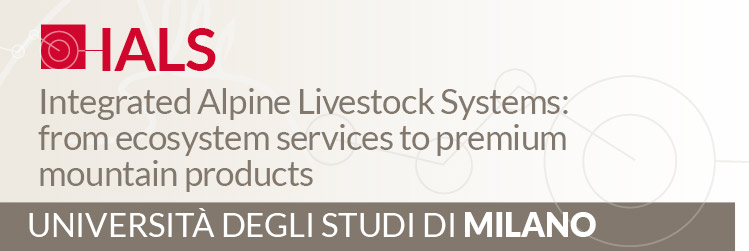 Progetto AGER - AGRICOLTURA DI MONTAGNA - Integrated Alpine Livestock Systems: from ecosystem services to premium mountain products (IALS)